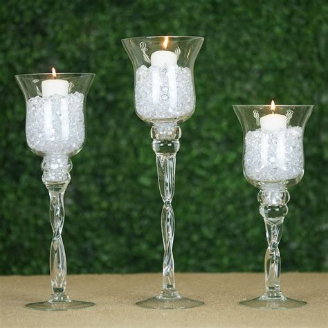 long glass metal candle holder centerpiece box|clear glass hurricane candle holder.